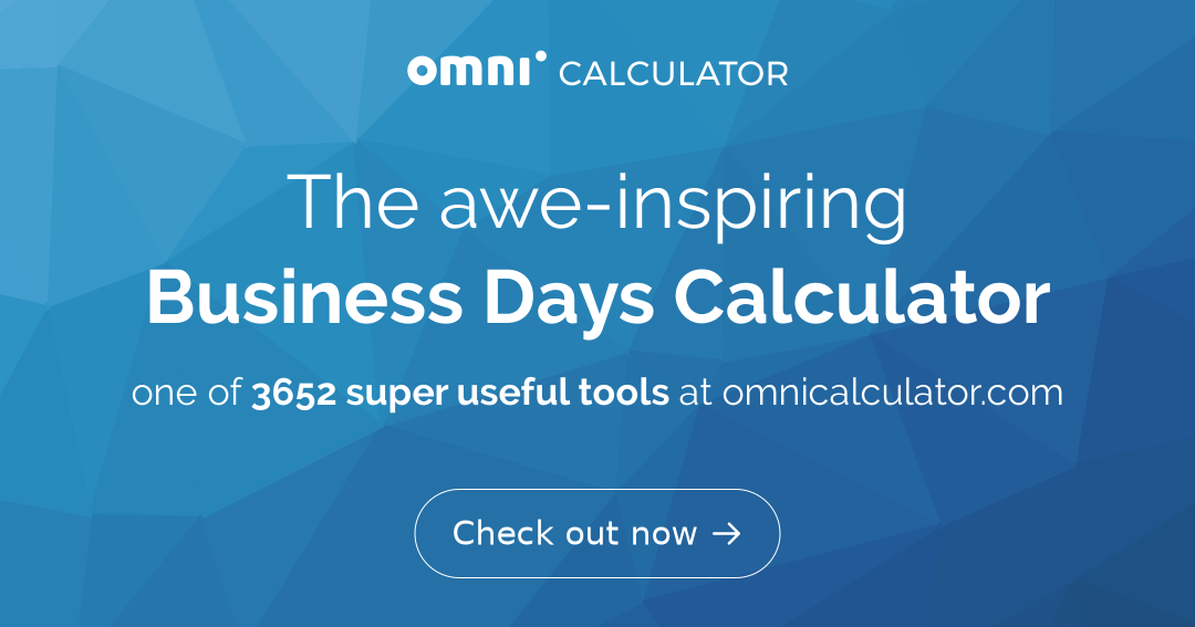 Calculadora de días hábiles